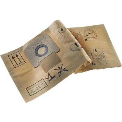 Image of Nilfisk Dust Bags (3 x 5 Pieces, for Industrial Vacuum Cleaner ATTIX 30, Filter Cleaners) 302000449, Other