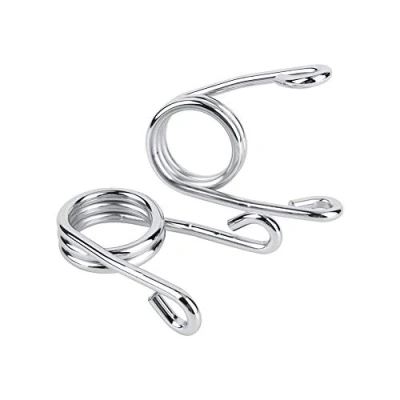Image of Motorcycle Solo Springs 3.5&quot; Chrome Custom Torsion replacement for Chopper Bobber Gold/Silver