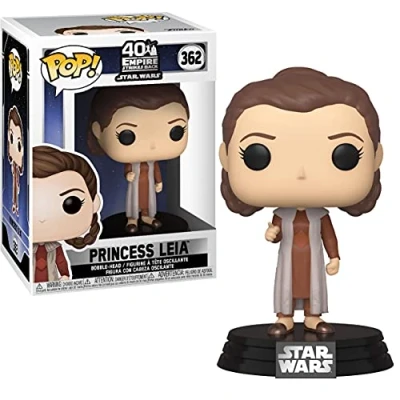 Image of Funko POP! Vinyl: Star Wars: ESB Leia Organa (Bespin) Collectable Vinyl Figure Gift Idea Official Merchandise Toys for Kids &amp; Adults Movies Fans Model Collectors and Display