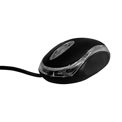 Image of Dynamode INA 67 3 Button USB Optical Mouse with Scroll Wheel Black
