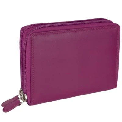 Image of Golunski Leather Zip Around Medium Purse/Wallet