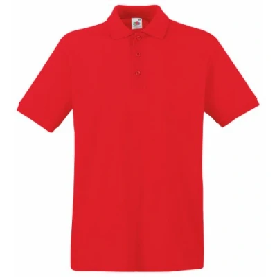 Image of Fruit Of The Loom Polo 100% Cotton Men (S) (Red), red, S