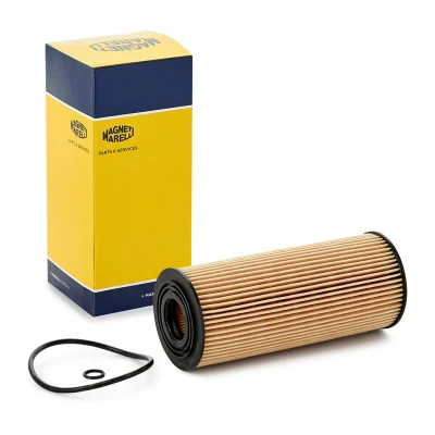 Image of 1100696, XM216744AA Oil Filter MAGNETI MARELLI 152071758807 Insert AUDI: A4 B6 Avant, B7 Saloon, VOLKSWAGEN: Golf 4