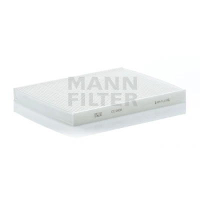 Image of 1541456, 1566997, 1594615, 1701022, 2092404 Pollen Filter MANN CU 2436 Particulate 240mm 190mm 22mm FORD: FIESTA 6, 7, B Max