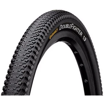 Image of Doublefighter iii tyre wire bead: black/black 20X1.75&#039; TYC01233 Continental