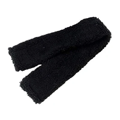 Image of Y H Hy Fur Fabric Girth Sleeve, Black