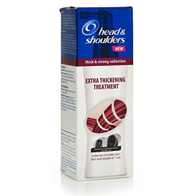 Image of Head &amp; Shoulders Thick Strong, Extra Thickening Treatment. Insrtantly thickens each strand for thick, full hair 50ml