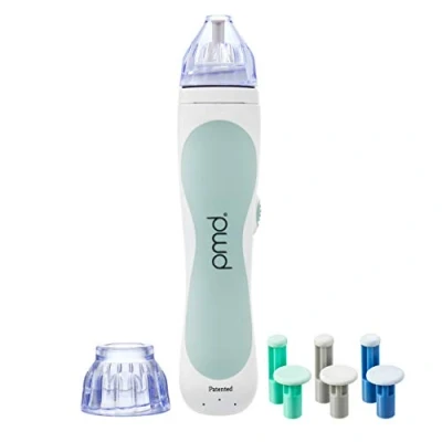 Image of PMD Personal Microderm Classic At Home Microdermabrasion Machine with Kit for Face &amp; Body Exfoliating Crystals and Vacuum Suction Fresh Radiant Skin
