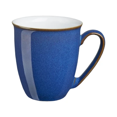 Image of Denby Imperial Blue Coffee Beaker / Mug