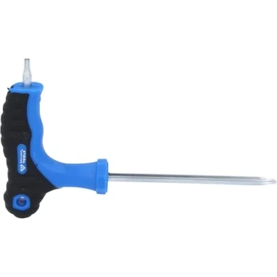 Image of BRILLIANT TOOLS BT041011 T Handle Torx® with Face Hole Allen Key T10 x 75 mm [Powered by KS Tools]