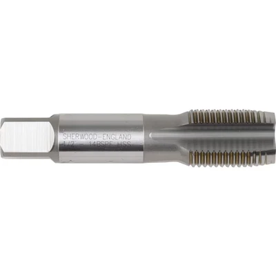 Image of Sherwood 1/2&quot;X14 BSPF HSSGT Straight Flute Second Tap