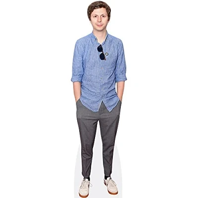 Image of Michael Cera (Blue Shirt) Life Size Cutout