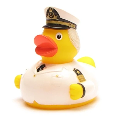 Image of Duckshop I Captain Rubber Duck Bath