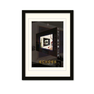 Image of Pink Floyd Echoes A3 Framed and Mounted Print
