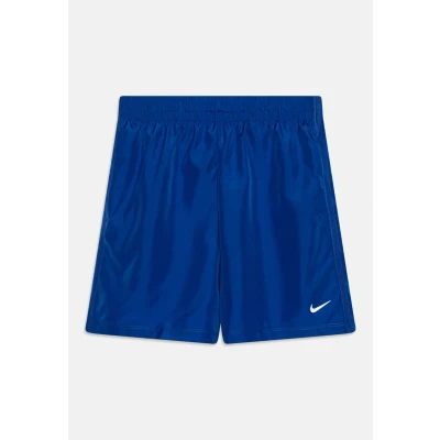 Image of Nike Dri FIT Multi Woven Shorts Blue, Size L for Active Runners, Lightweight and Breathable Design