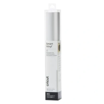 Image of Cricut Smart Vinyl Shimmer Permanent (0.9 m), Silver