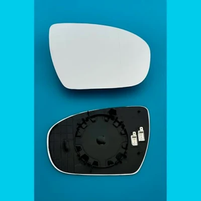 Image of Compatible with HYUNDAI i20(2015 to 2023) Wing Mirror Glass Heated Base Right Hand Driver Side