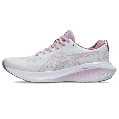 Image of Asics Gelexcite 10 Road running shoes, Women&#039;s, Size: 6.5, White/light ube Textile/synthetics