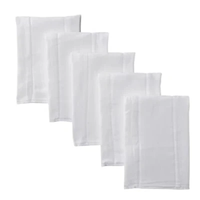 Image of Gerber 10 Pack Cloth Diaper Prefold Premium 6 ply with Absorbent Padding