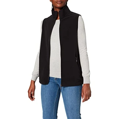 Image of Trigema Women&#039;s 555404 Vest, Black, 5X Large