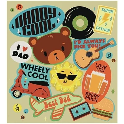Image of Birthday Card for Daddy, Daddy Cool Card, Dad Funny Dad, Happy Funny, Father’s Day