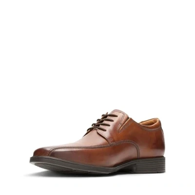 Image of Clarks Men&#039;s Tilden Walk Oxford, Dark Tan Lea, 7.5 UK