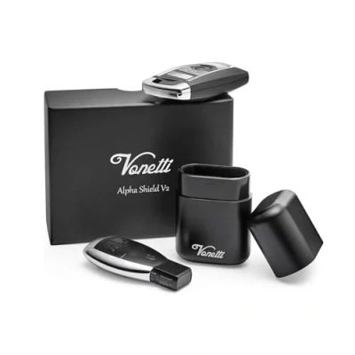 Image of VONETTI Bello Faraday Box for Car Keys, Key Signal Blocker Pouch, RFID Fob Protector (3.54 x 1.18 1.96 in)