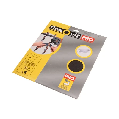 Image of Flexovit Emery Cloth Sanding Sheets 230 X 280MM Assorted (3)