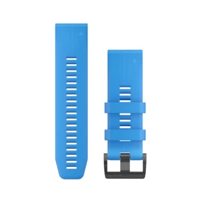 Image of Garmin QuickFit Smartwatch Band (26 mm), Cyan Blue Silicone