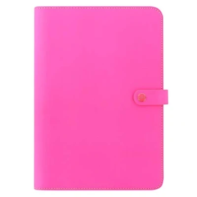 Image of Filofax The Original A4 Notebook Folio Fluoro Pink