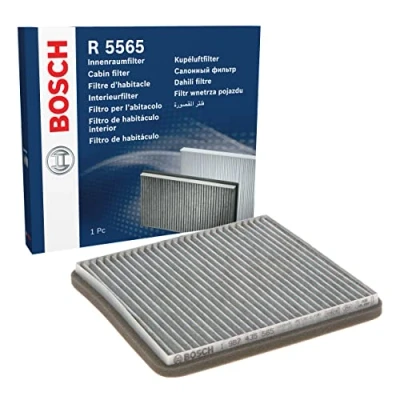 Image of 95947238 Pollen Filter BOSCH 1 987 435 565 Activated Carbon 198mm 184mm 20mm CHEVROLET: Spark