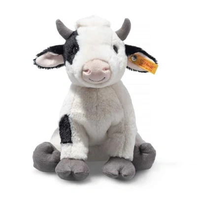 Image of Steiff 067853 Cobb cow 24 white/black spotted