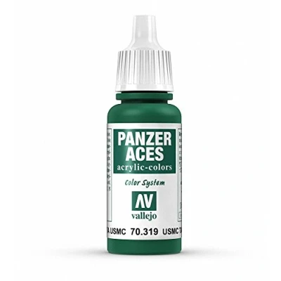 Image of Vallejo Panzer Aces 17 ml Acrylic Paint USMC Tank Crew