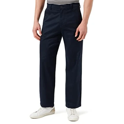 Image of SELECTED HOMME Men&#039;s SLHLOOSE Salford 220 Flex Pants W NOOS, Dark Sapphire, 34/34