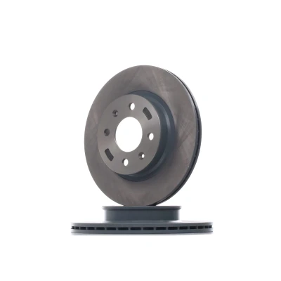 Image of 517121J500 Brake disc FEBI BILSTEIN 108426 Front Axle 256mm 18mm 4 Hole 100mm internally vented Coated HYUNDAI: i20 I Hatchback