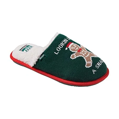 Image of Reef Women&#039;s X Tipsy Elves Slipper, Look Like a Snack, 7/8 UK