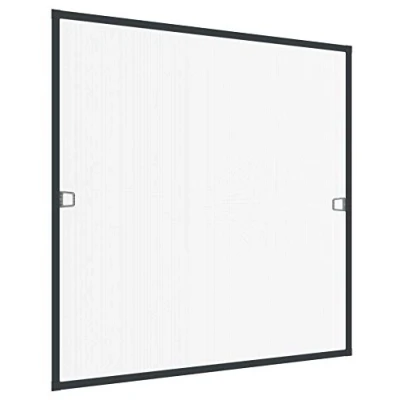 Image of Rhino Screen 3751 Insektenschutz Fenster 03751 Insect Stretcher Frame for Window Grille, Fly Protection, Aluminium, White, 100 x 120 cm, 100x cm
