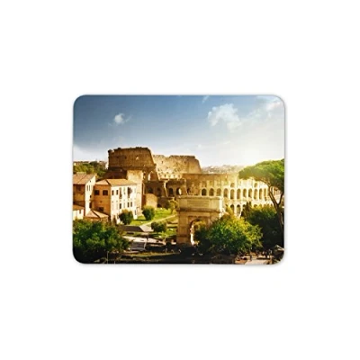 Image of Rome Colosseum Mouse Mat Pad Flavian Amphitheatre Italy Gift Computer #8920