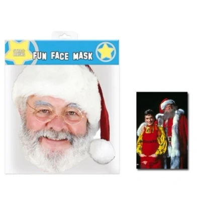 Image of Mask Pack Santa / Father Christmas Face Includes 6X4 (15X10Cm) Star Photo