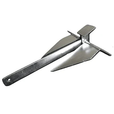 Image of Secure Fix Direct Galvanised Danforth Style Cruising Anchor 16KG (Crown Boat Yacht Mooring Point)