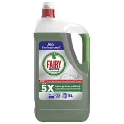 Image of Fairy Professional Concentrated Washing Up Liquid Original 5L x 2
