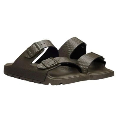 Image of BOSS Surfley Slippers, Men&#039;s, Size: 45, Dark green shoes