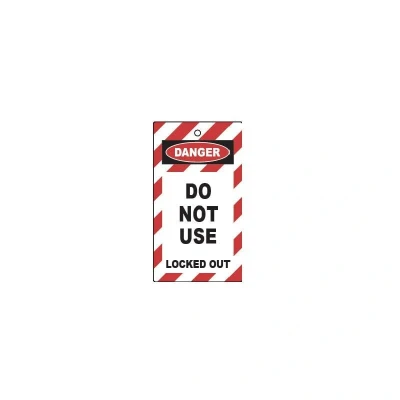 Image of Matlock Lockout Tags Do Not Use Double Sided, Pack of10