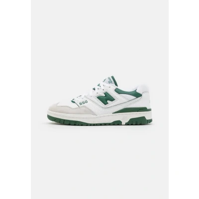 Image of New Balance 550 Trainers white, Size: 5, White Leather and textile