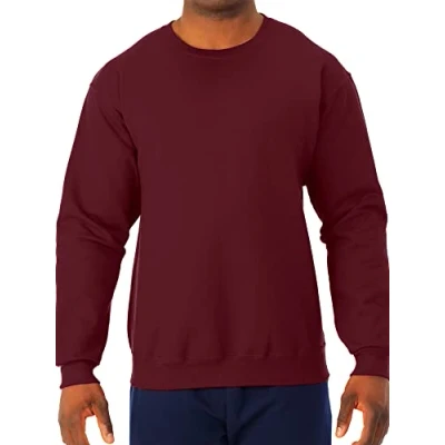 Image of Jerzees Men&#039;s Fleece Sweatshirt Red XXL