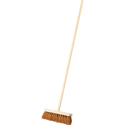 Image of Kennedy 12&quot; Coco Broom comes with 15/16&quot; x 48&quot; Stale