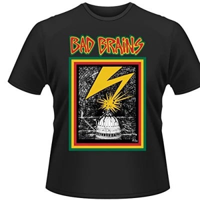Image of Bad Brains Music And Film Men&#039;s T Shirt Black Small