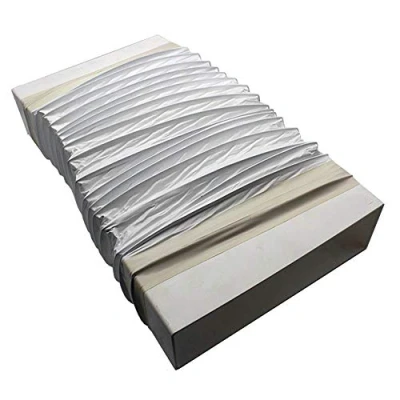 Image of Kair Rectangular Flexible Bend 204mm x 60mm 500mm Length PVC Hose