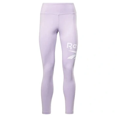 Image of Reebok Women&#039;s Identity Logo Leggings, Purple Oasis, XL