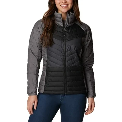 Image of Columbia Women&#039;s Powder Lite Jacket, Puffer Beetroot/Faded Peach/Dusty Pink, Size XS
